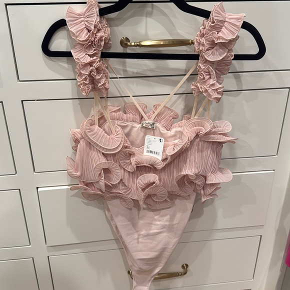 Free People For the frill of it bodysuit NWT - Picture 1 of 1